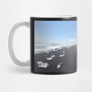 Iceberg on the beach Mug